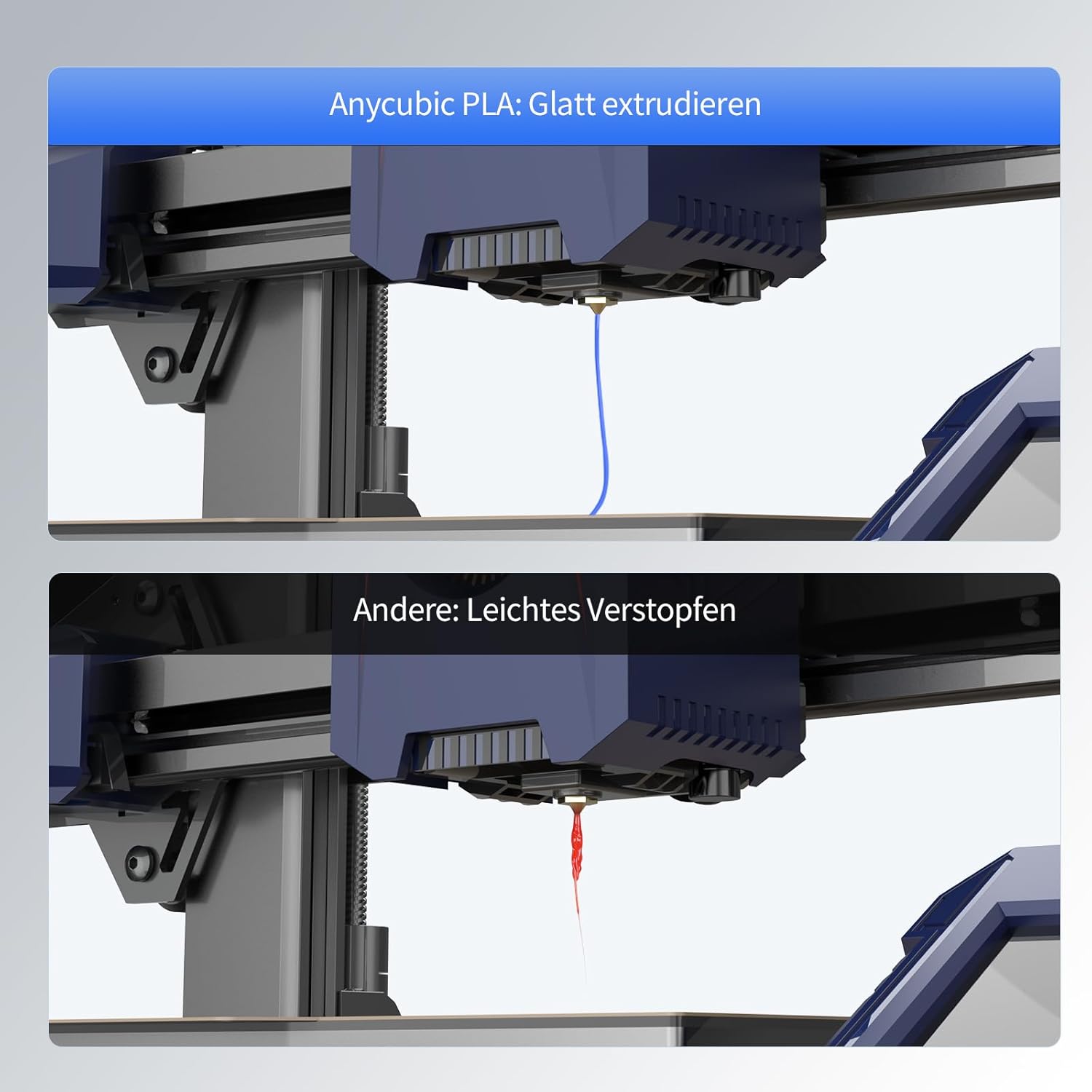 Thumbnail 4 de ANYCUBIC PLA 1,75 mm Filament Weiß – 1 kg, Clog-Free, Intelligente Identifikation