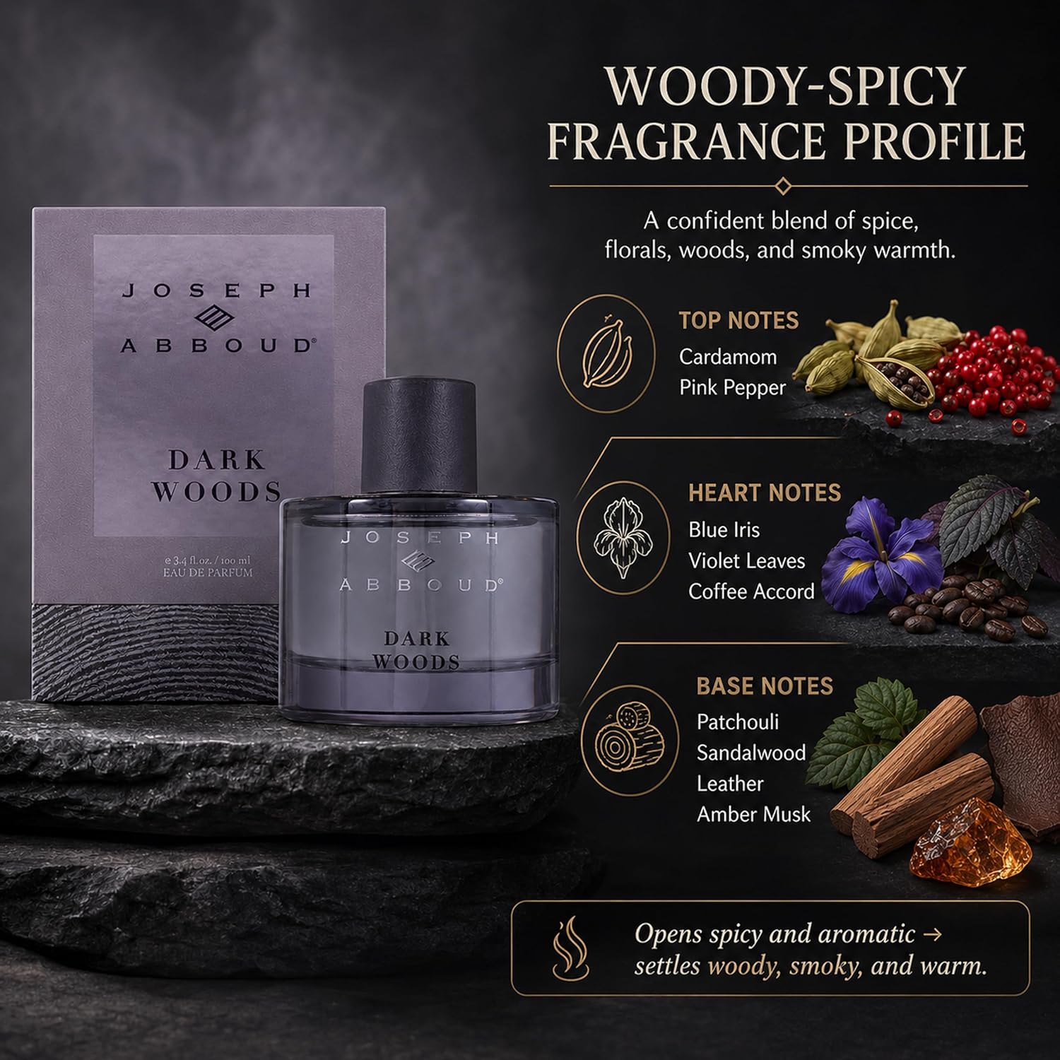 Detalle 2 de Joseph Abboud Cologne, 3.4 fl. oz.