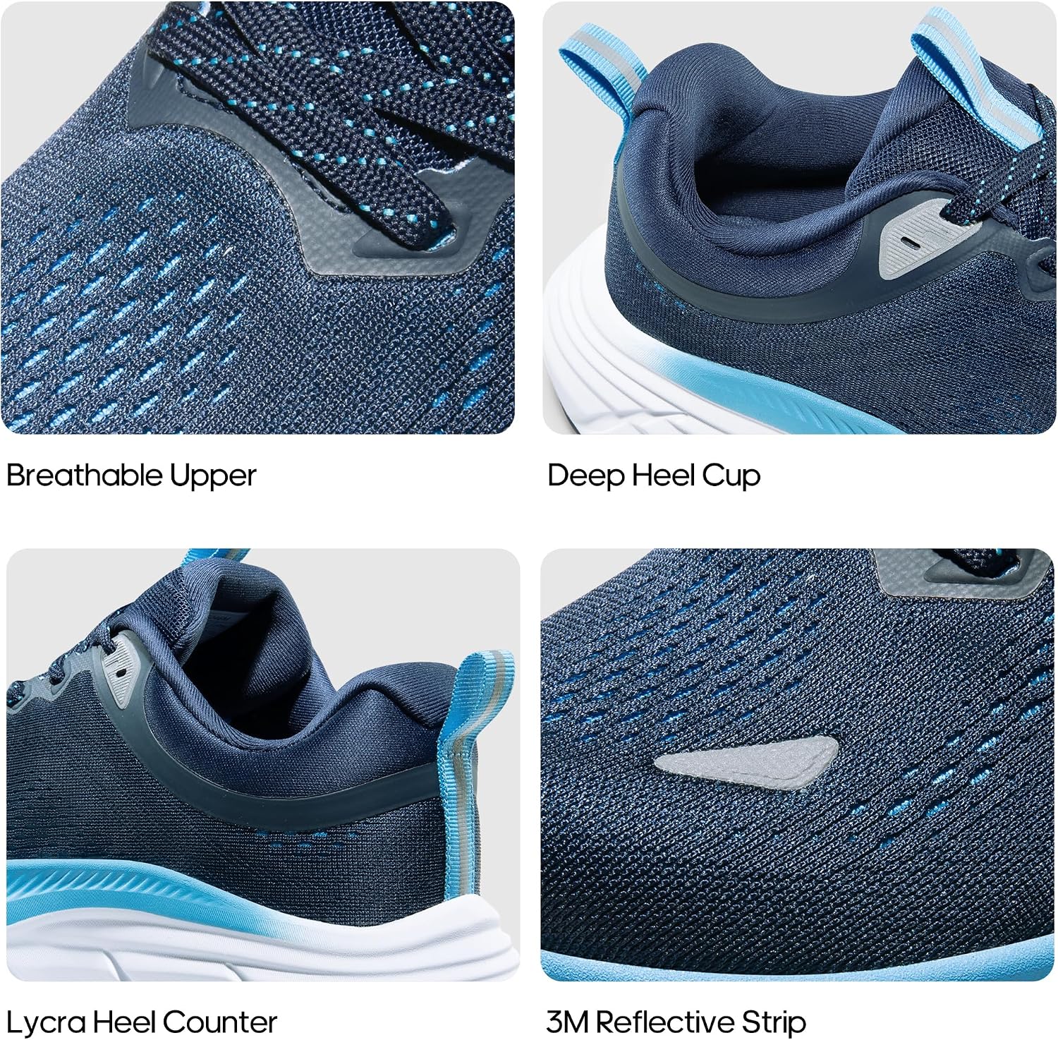 Detalle 2 de NORTIV 8 cushioned walking shoes