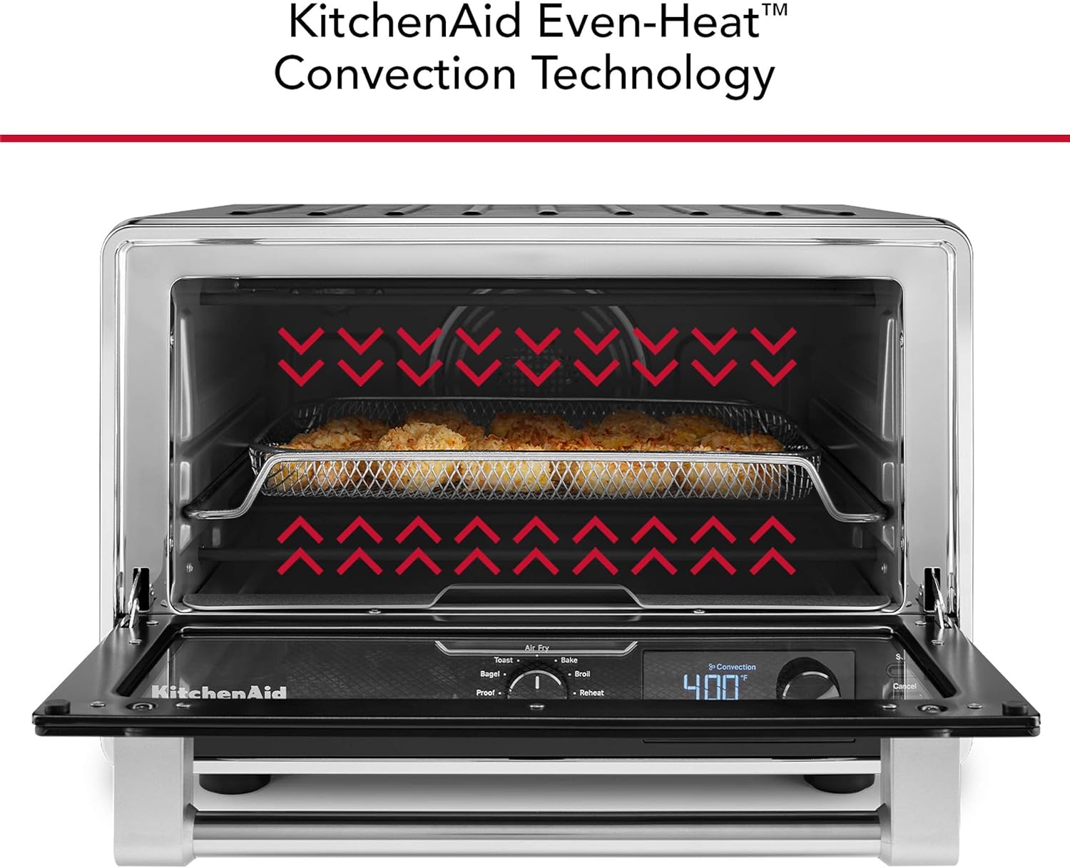 Thumbnail 5 de KitchenAid KCO124BM Digital Countertop Oven with Air Fry, 9 Modes