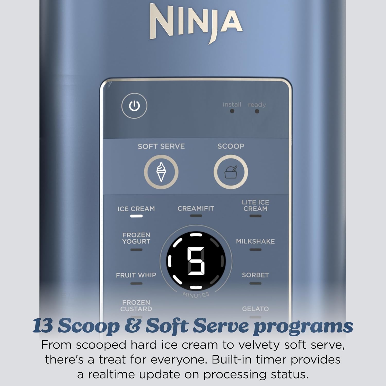 Detalle de Ninja ice cream and soft serve maker NC701BL