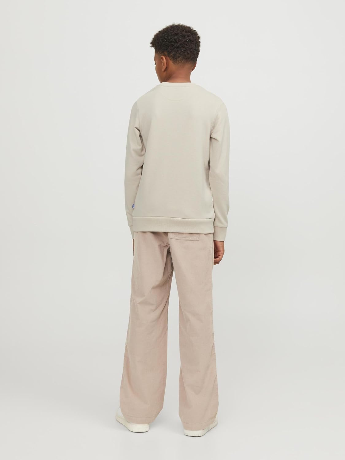 Detalle de Jack & Jones Junior Jjebradley Sweat Crew NOOS: felpa garzata con girocollo