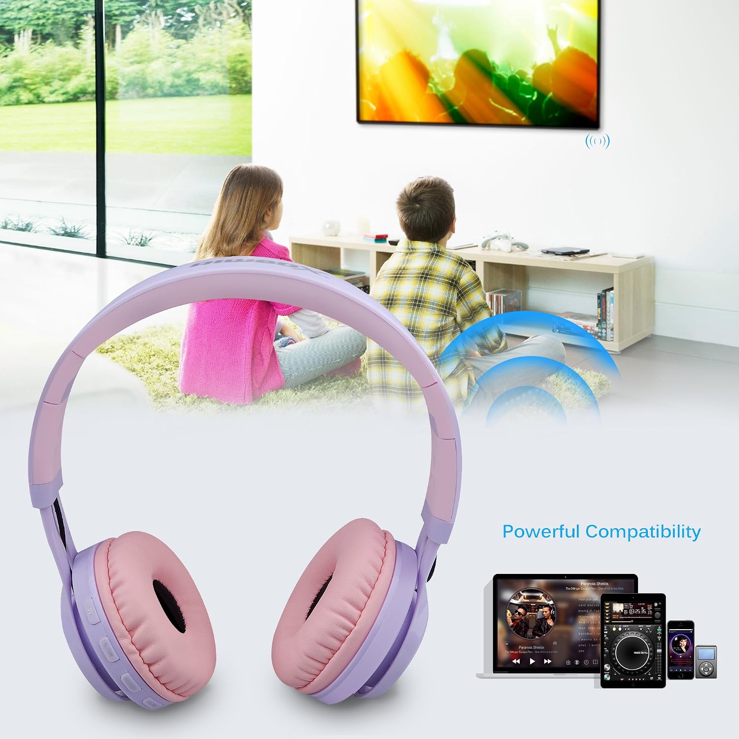 Thumbnail 5 de Riwbox WT-7S Kids Bluetooth headphones, foldable