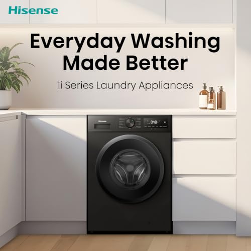 Thumbnail 18 de Hisense WF1I1142BBL 11kg Freestanding Washing Machine