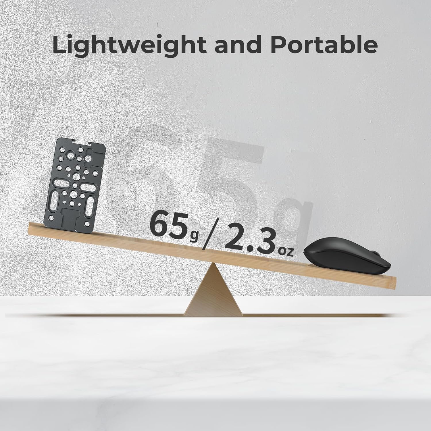 Detalle 2 de SMALLRIG Verlängerungs-Käseplatte für Kamera-Rigs (4887) mit 1/4" & 3/8" Gewinden, Cold Shoe und ARRI-Positionierung