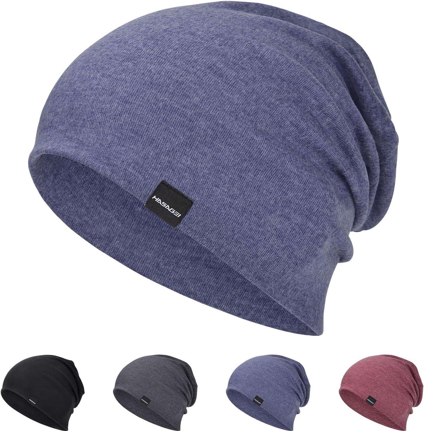 Detalle de Mütze Herren Damen Leichte Slouch Beanie – elastisch, atmungsaktiv und vielseitig