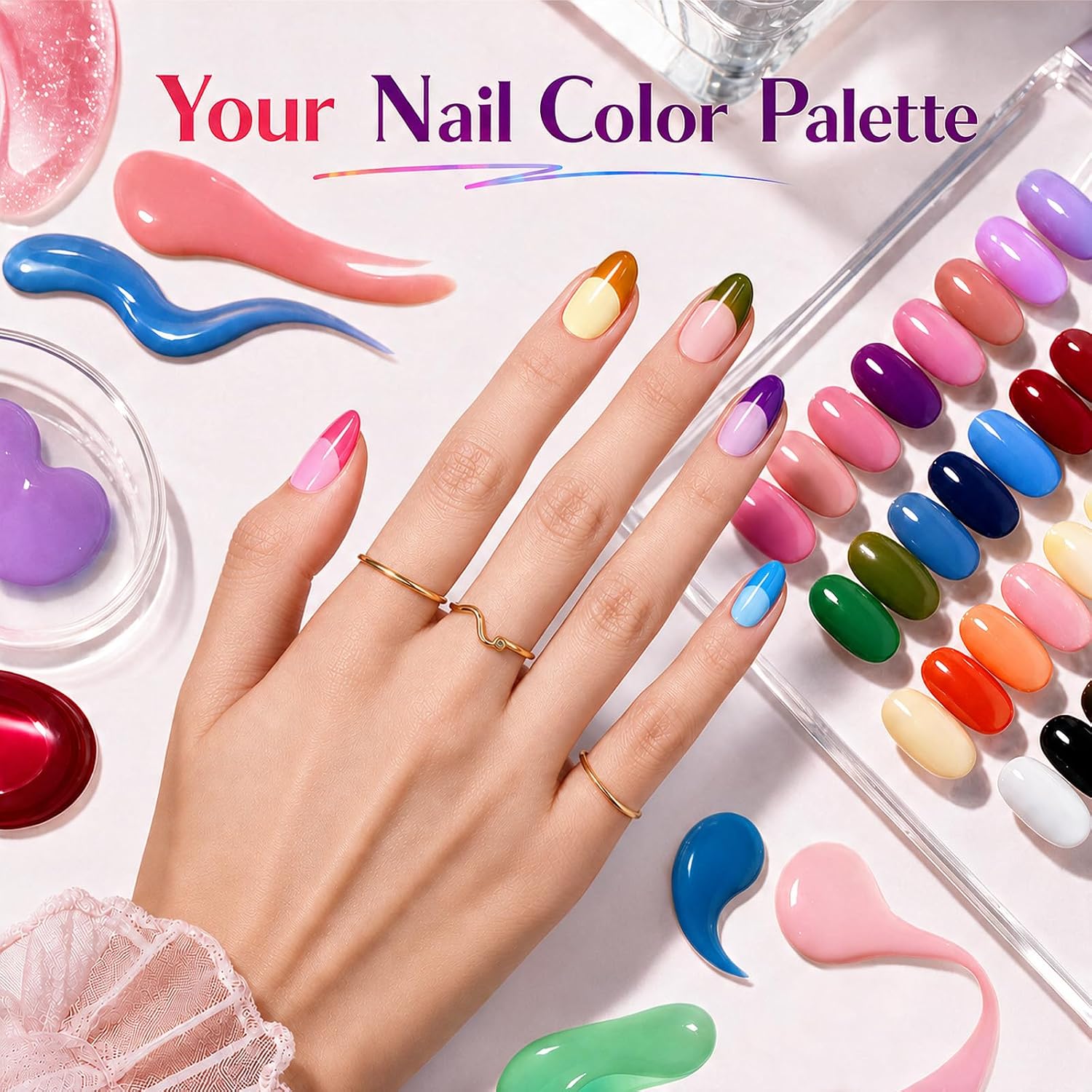 Detalle 2 de beetles Spring Gel Polish Set 32-color nail kit ๐
