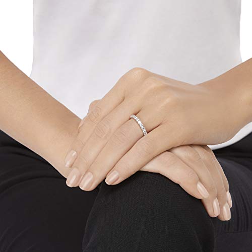 Detalle 2 de Swarovski Vittore XL anillo blanco Baño de rodio 1 unidad