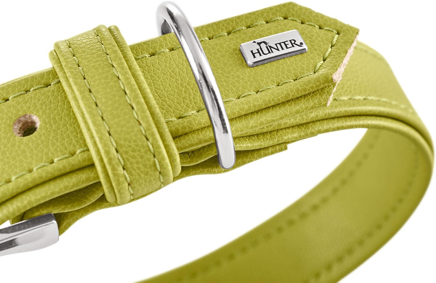 Detalle de HUNTER Amalfi Hundehalsband grün 60