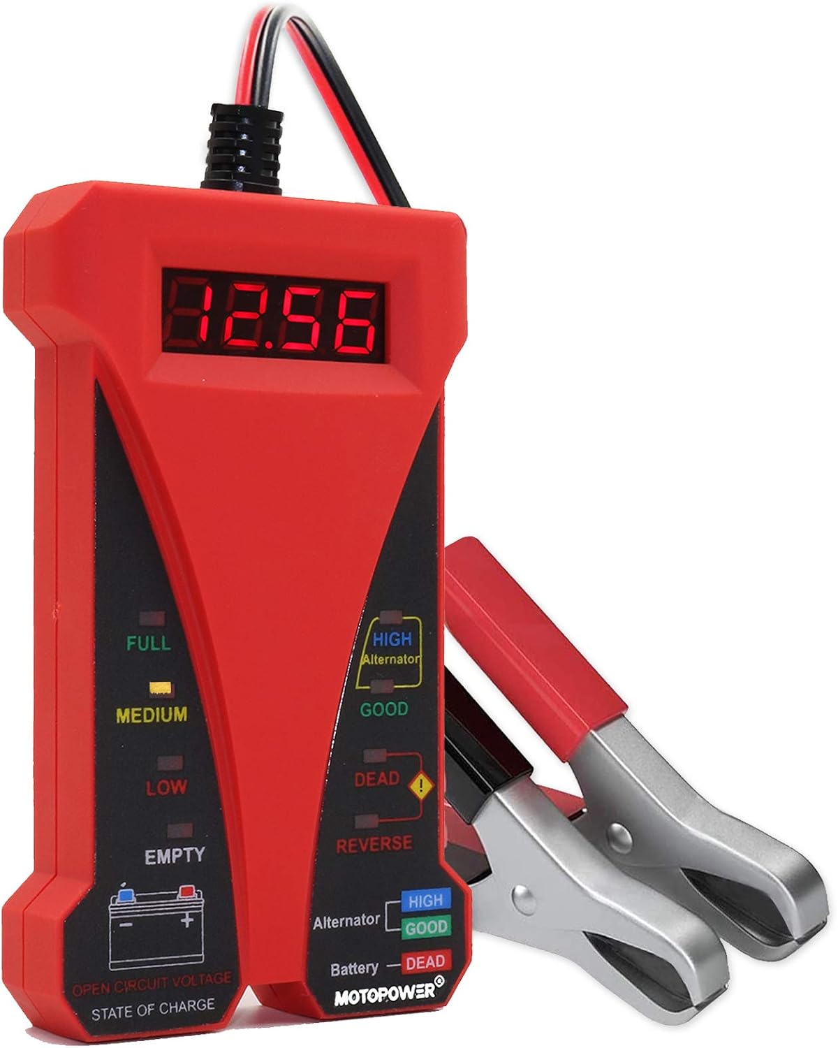 Thumbnail 4 de MOTOPOWER MP0514D 12V Digital Battery Tester: Quick, Safe Readings for Everyday Car Maintenance