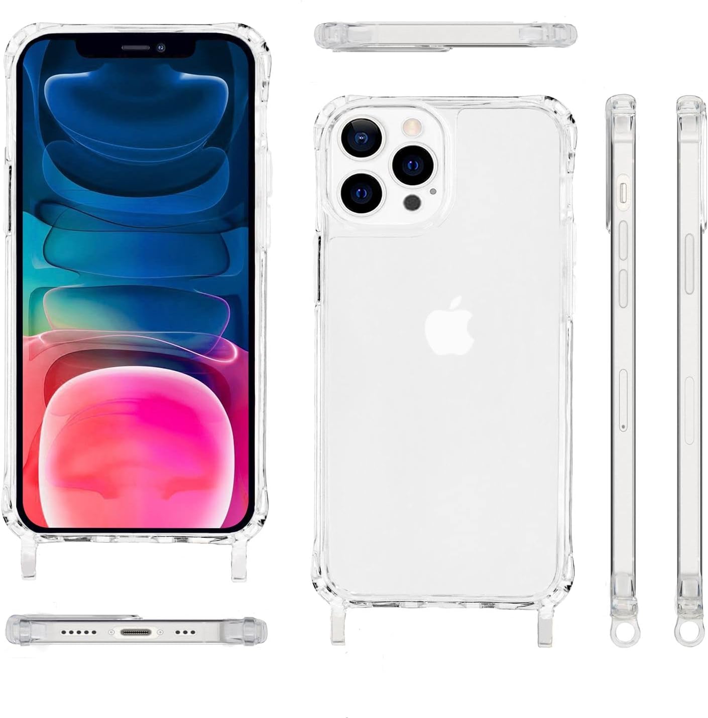 Thumbnail 6 de NALIA Hangit Pro Handykette fürs iPhone 13 Pro Mintgrün