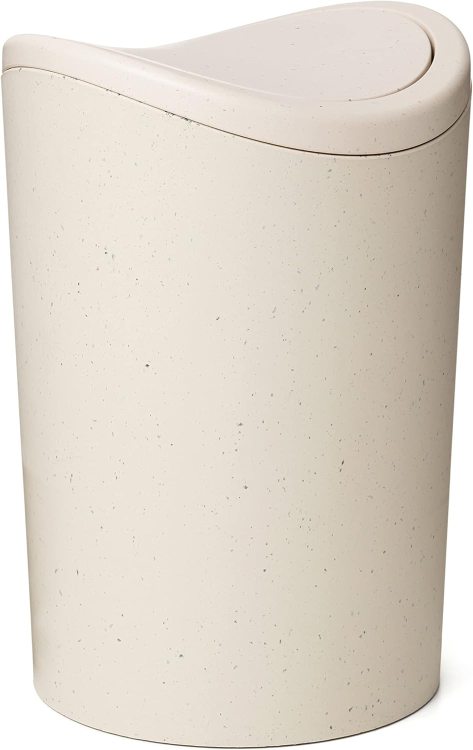 Thumbnail 6 de TATAY Bathroom Bin with Swing Lid – 6L, Taupe, Compact 19×19×28 cm