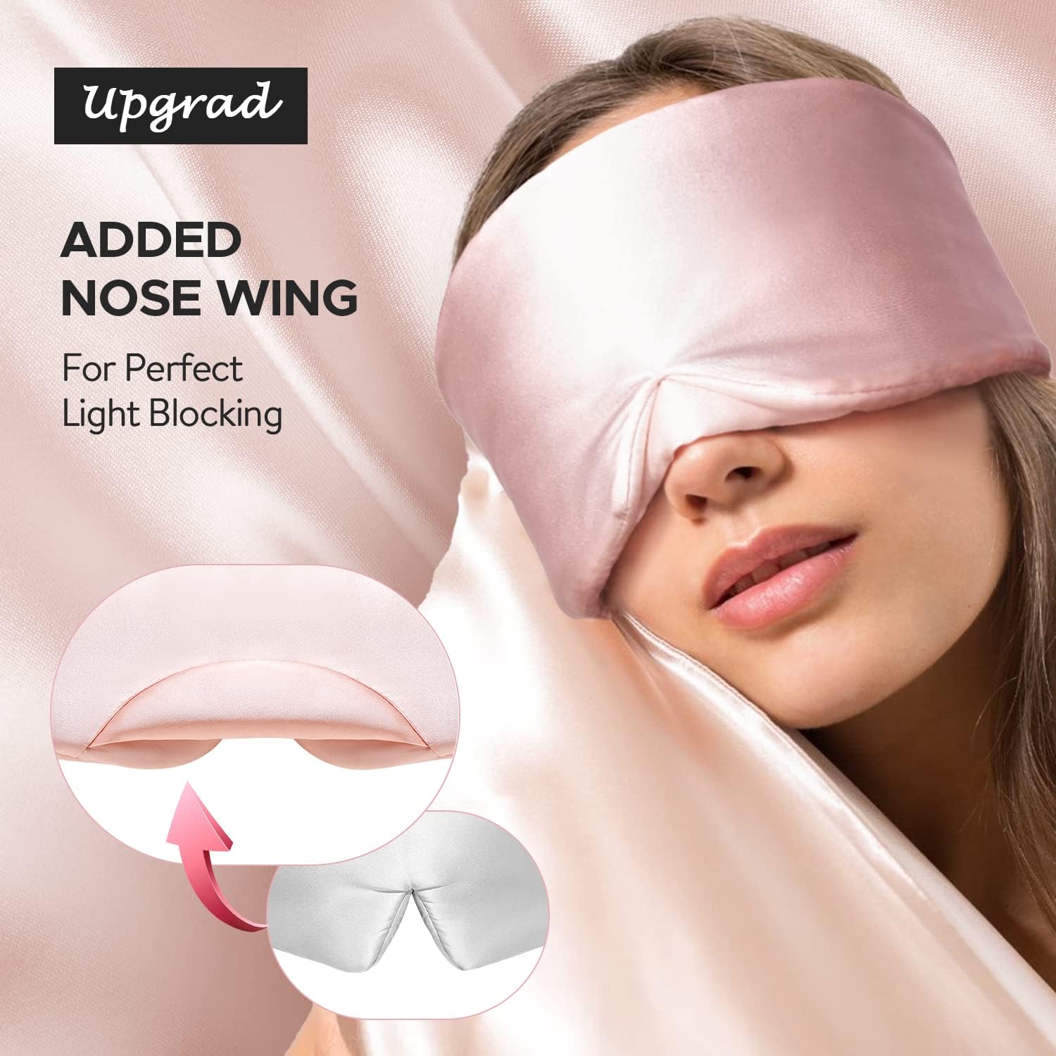 Detalle de LitBear Silk Sleep Mask for Side Sleeper