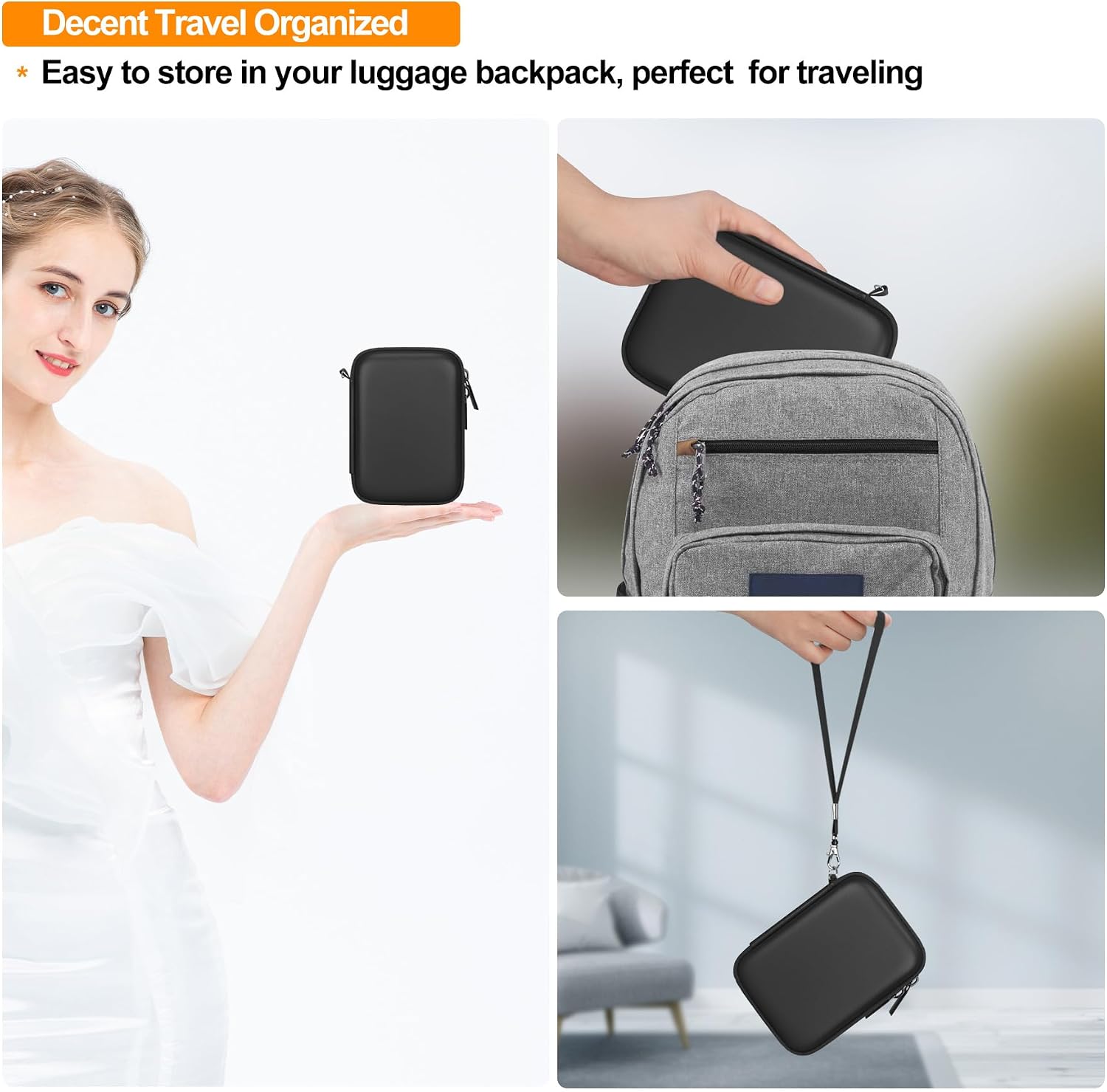 Thumbnail 5 de Elonbo Camera Carrying Case for Kodak PIXPRO FZ55 16MP