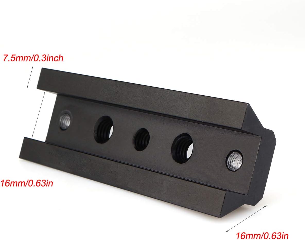 Thumbnail 3 de Svbony SV116 : colliers métalliques pour lunette de guidage avec plaque queue d’aronde (support réglable) 43 à 70 mm