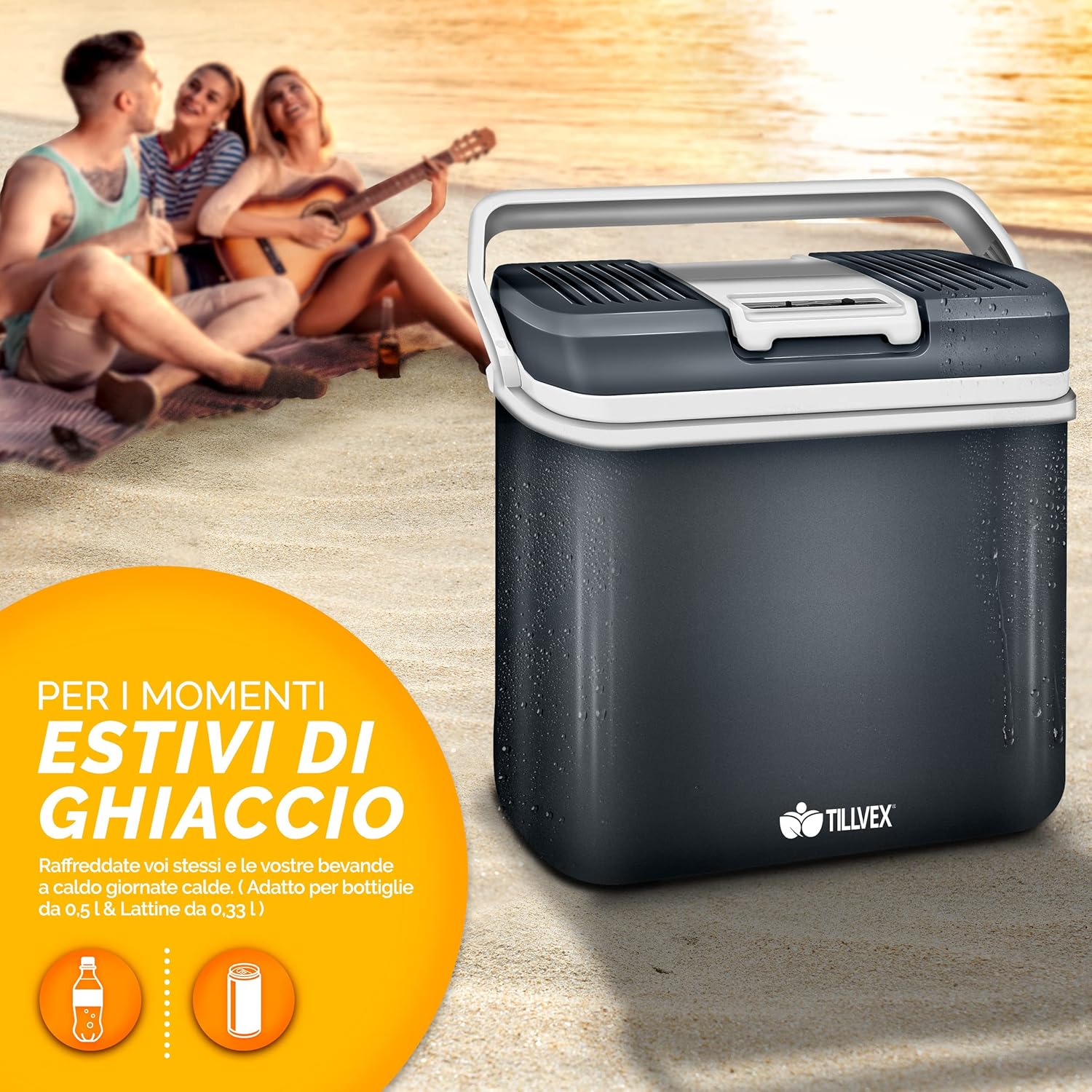 Thumbnail 5 de tillvex Frigorifero 24L portatile per campeggio