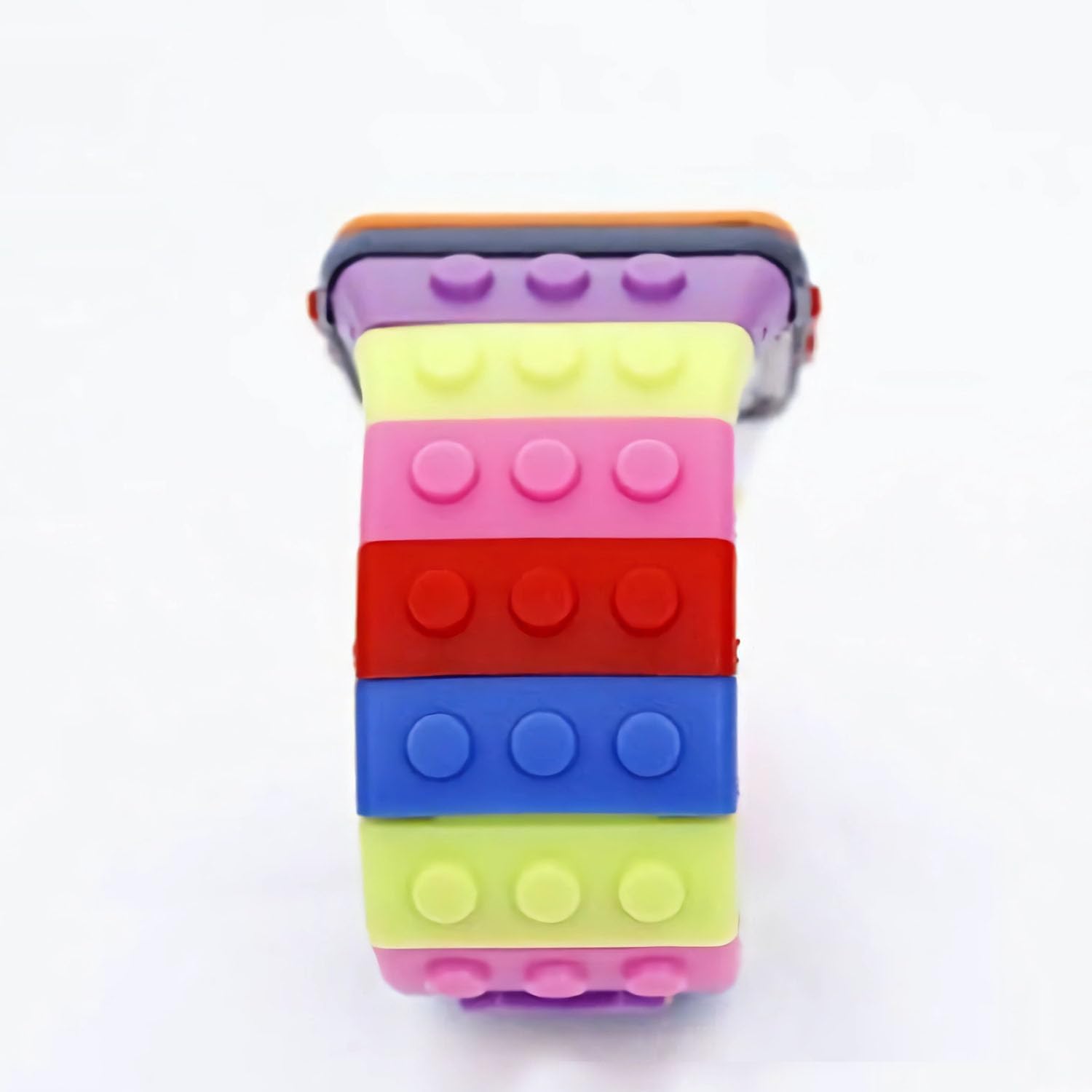 Thumbnail 4 de FENKOO Neutral Arco Iris Reloj de Pulsera Digital Negro