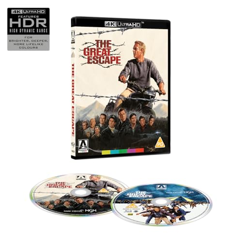 Detalle de Arrow Video The Great Escape 4K UHD Blu-ray, Region Free