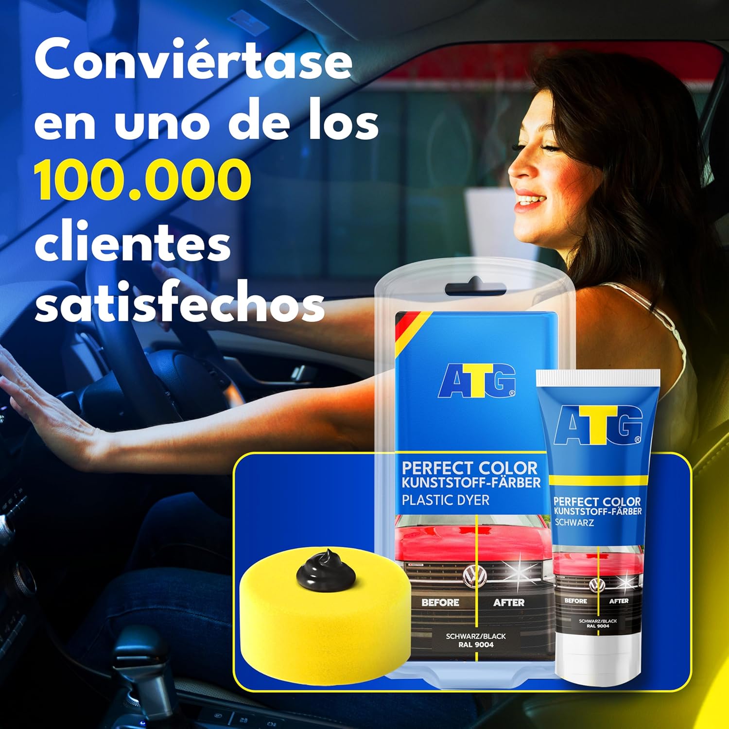 Thumbnail 6 de ATG Renovador Negro 70 g para plásticos