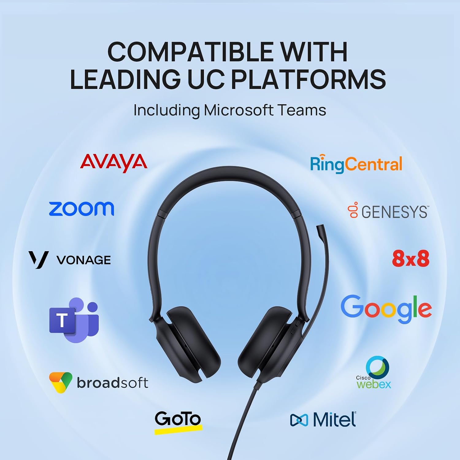 Thumbnail 6 de Yealink Wired Headset, USB-A