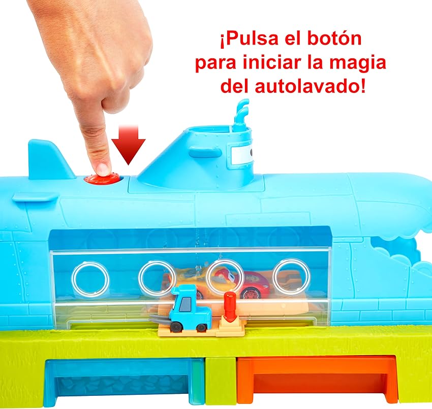 Thumbnail 4 de Mattel Disney Cars HGV70 Ballena Lavadero ¡Diversión Aquática! 🐳