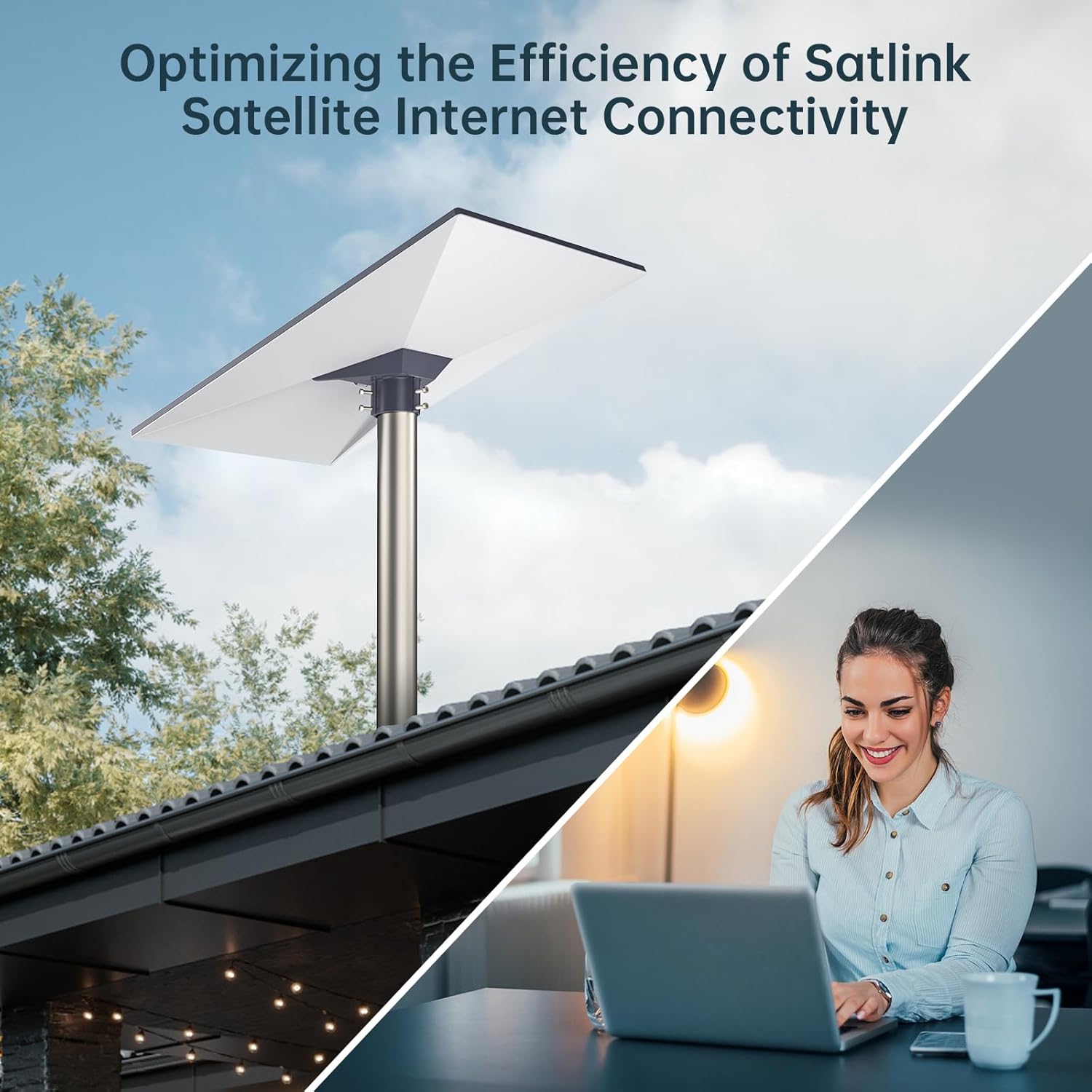 Thumbnail 4 de WXPSKY Starlink Pole Mount Gen 3 (aluminium alloy) for Gen 3 Dishy