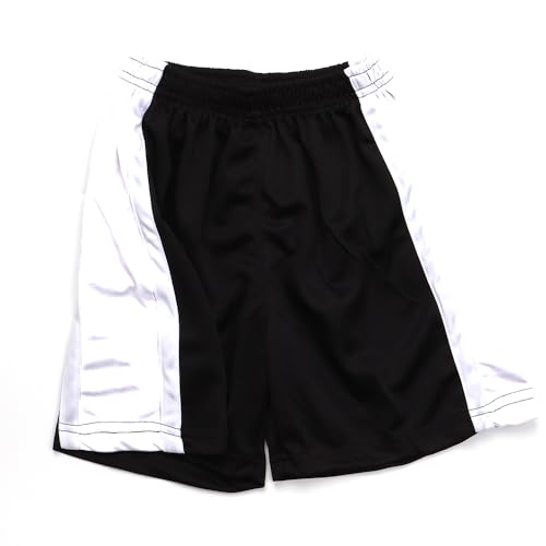 Detalle de FUTERLY Maillot Basket Enfant 2 Pièces Ensemble et Short Noir – XXL/8–10