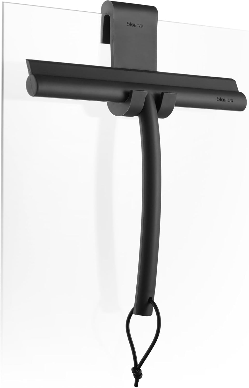 Thumbnail 1 de Blomus 68982 Vipo Raclette de Douche – Acier Inoxydable, Silicone et Plastique Noir