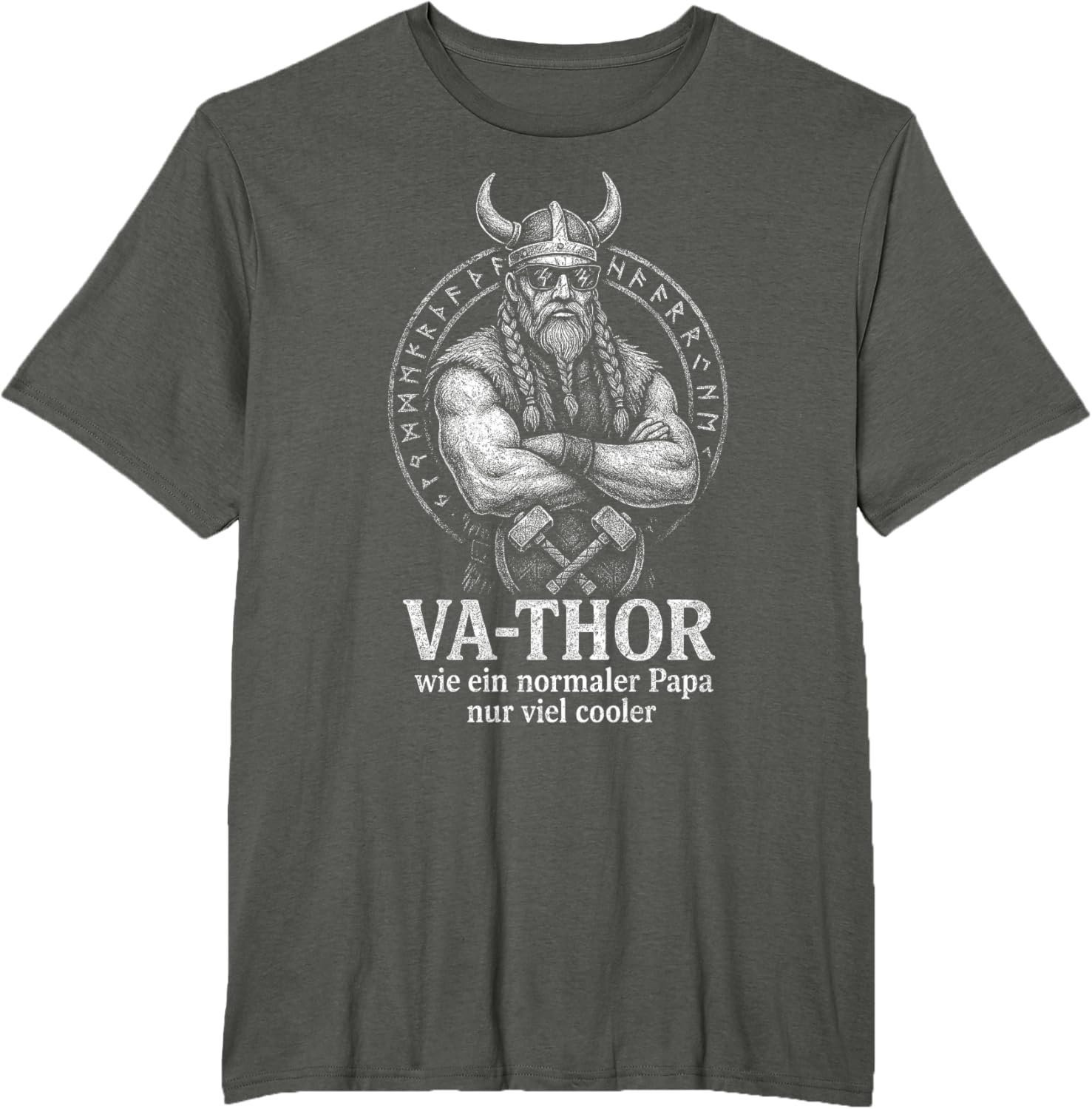 Detalle de Papa Geschenk Tshirt Vatertag Shirt – Lustiges Herren-Papa T-Shirt