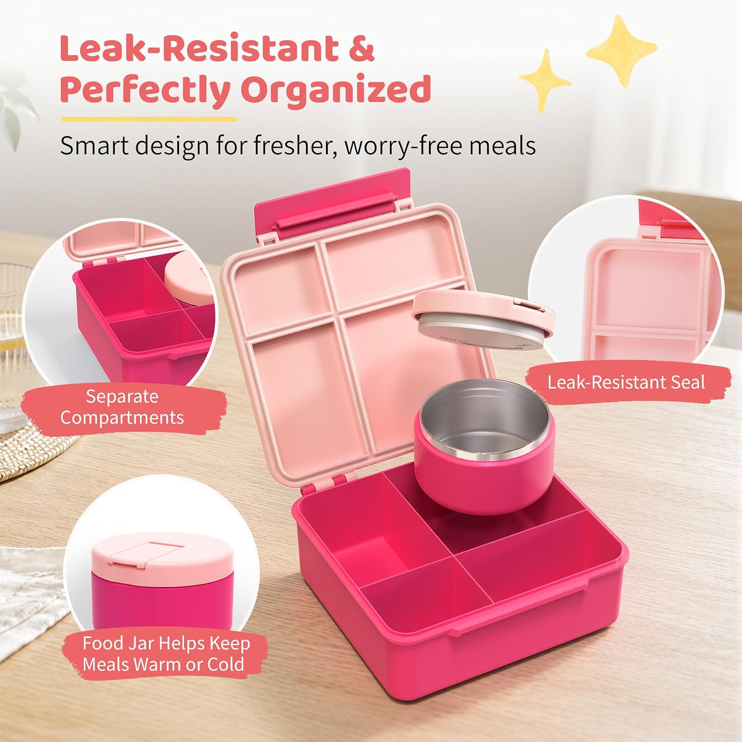 Detalle 2 de Pawtong Bento Lunch Box 8oz Soup Thermo ๐ฑ