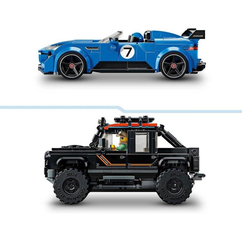 Thumbnail 2 de LEGO Speed Champions Jaguar Project 7 y Land Rover Defender 77264 – 740 piezas