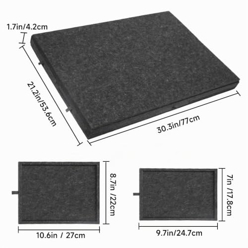 Detalle de Tapis Puzzle 1000 Pièces avec 6 Tiroirs de Tri et Support – Purova, 77 x 53,6 cm