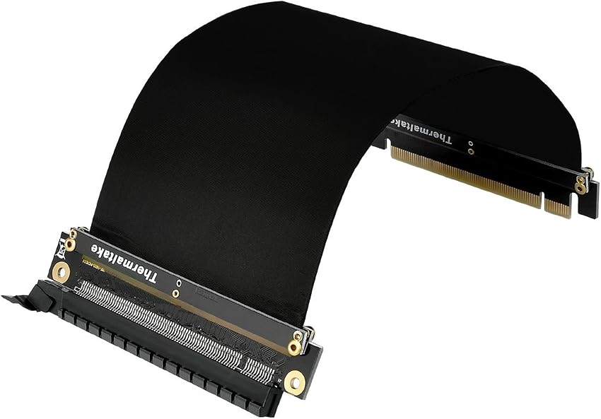 Detalle 2 de Thermaltake Gaming Cable elevador PCI-E 200 mm