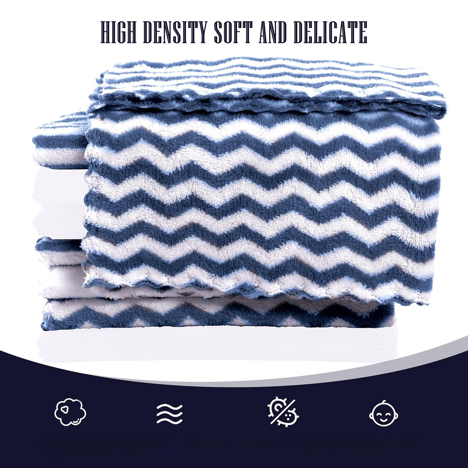 Detalle de Baby Burp Cloths, 16 x 12 Inch