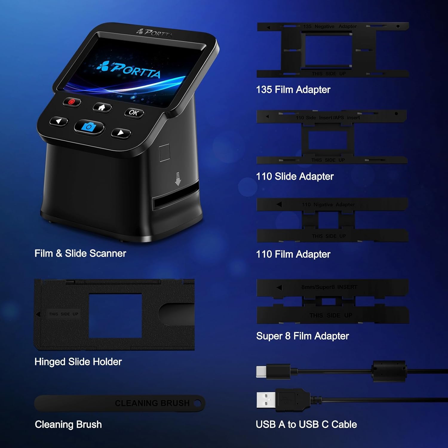 Detalle de PORTTA Film Scanner with 5" LCD Screen and 22MP Output