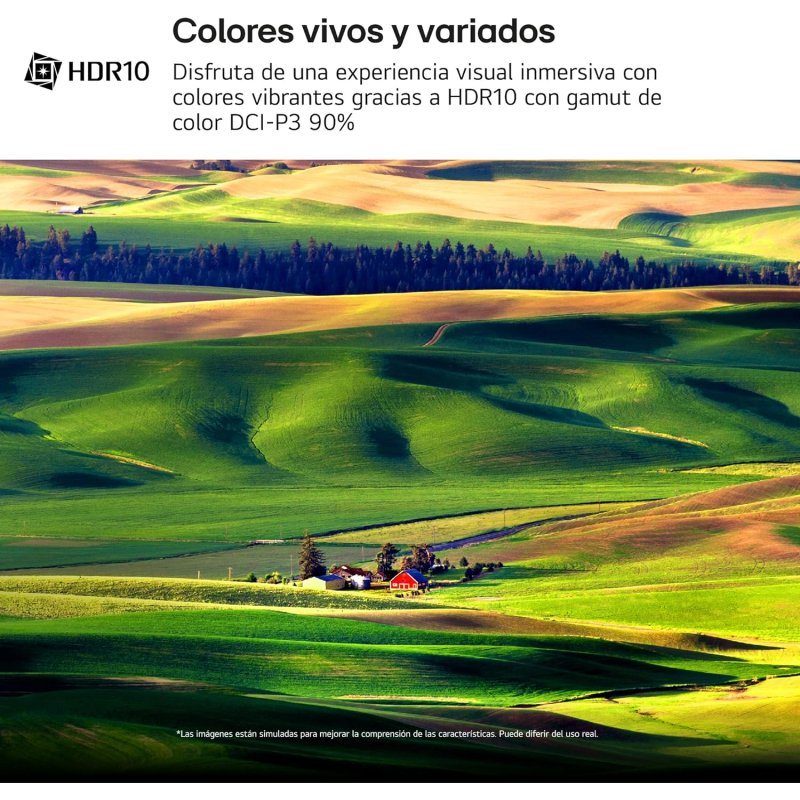 Thumbnail 1 de LG UltraFine 27US500-W Monitor 27" 4K HDR10