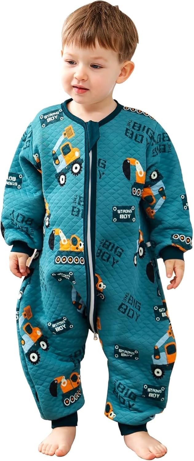 Thumbnail 6 de ZIGJOY Toddler Sleeping Bag with Feet, 1.5 TOG for 12-24 Months
