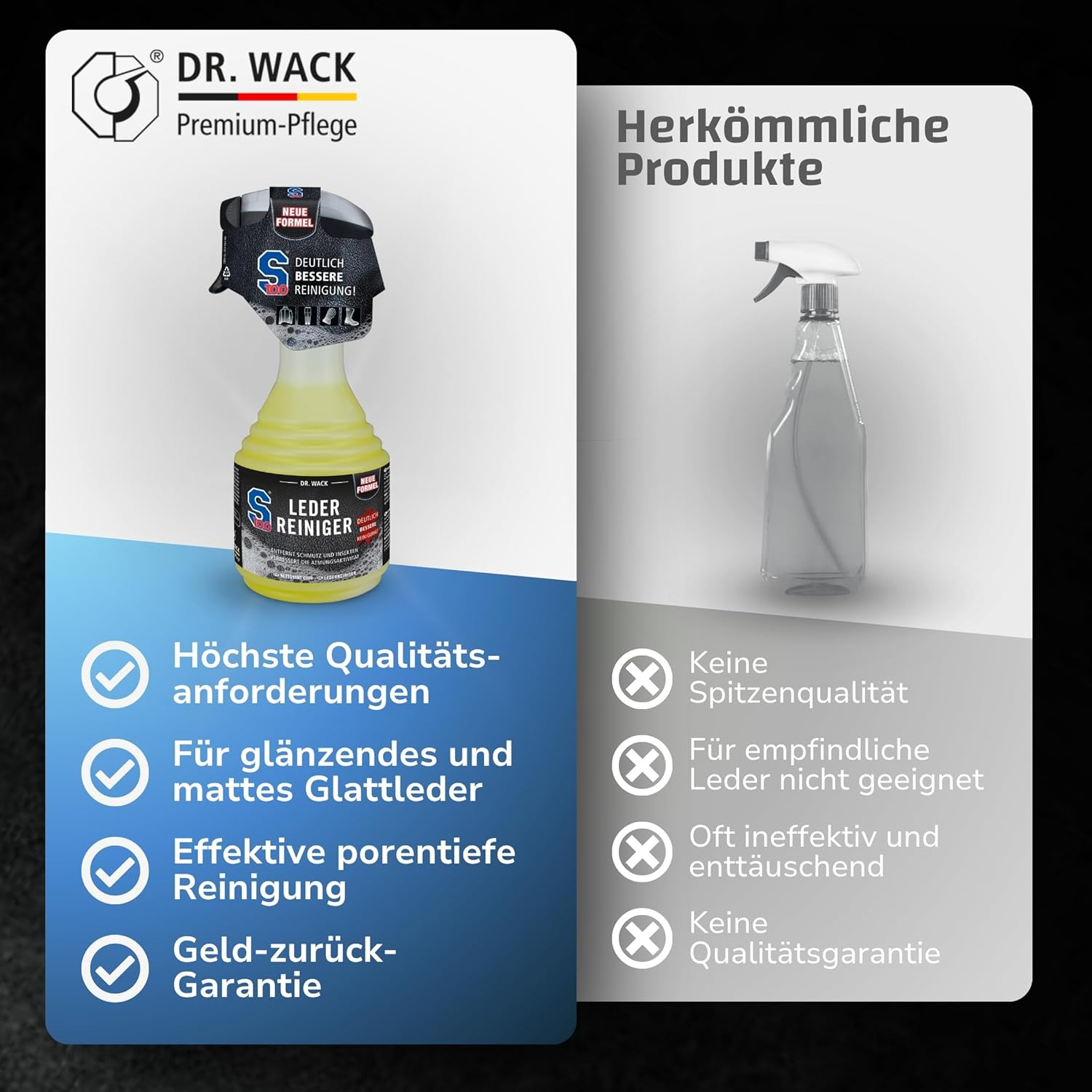 Thumbnail 5 de DR. WACK S100 Lederreiniger Gel 500 ml – porentiefe, schonende Reinigung für Motorradleder