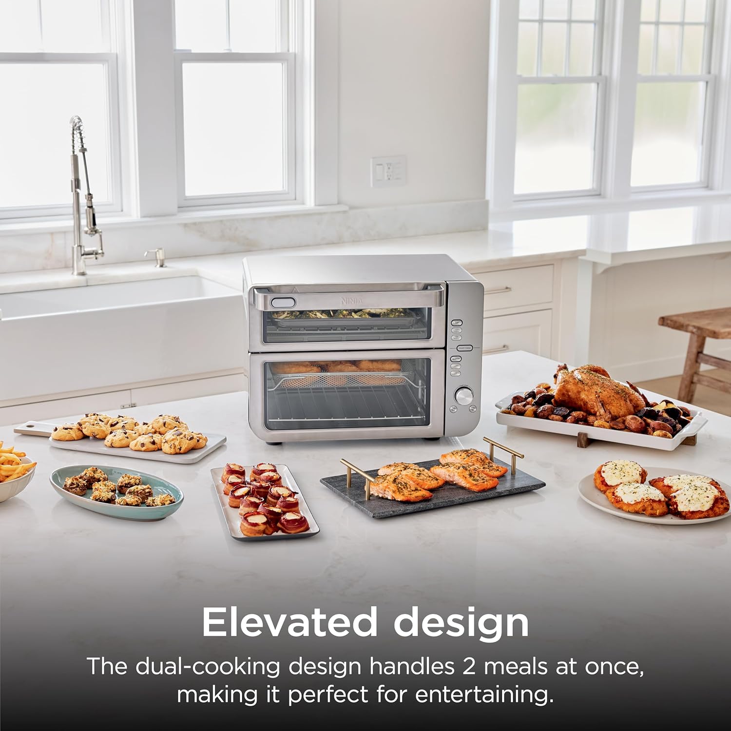 Detalle de Ninja DCT601 Air Fryer Toaster Oven 12-in-1