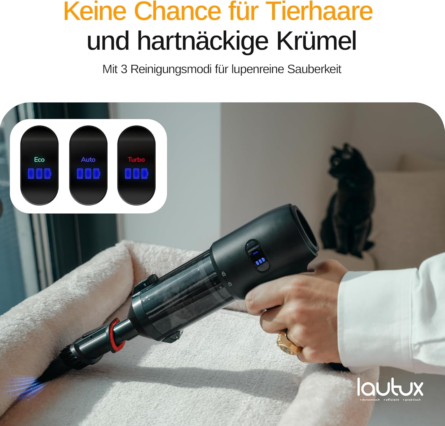 Thumbnail 2 de lautux Turbotastic Pro 2 Handstaubsauger 60 Min