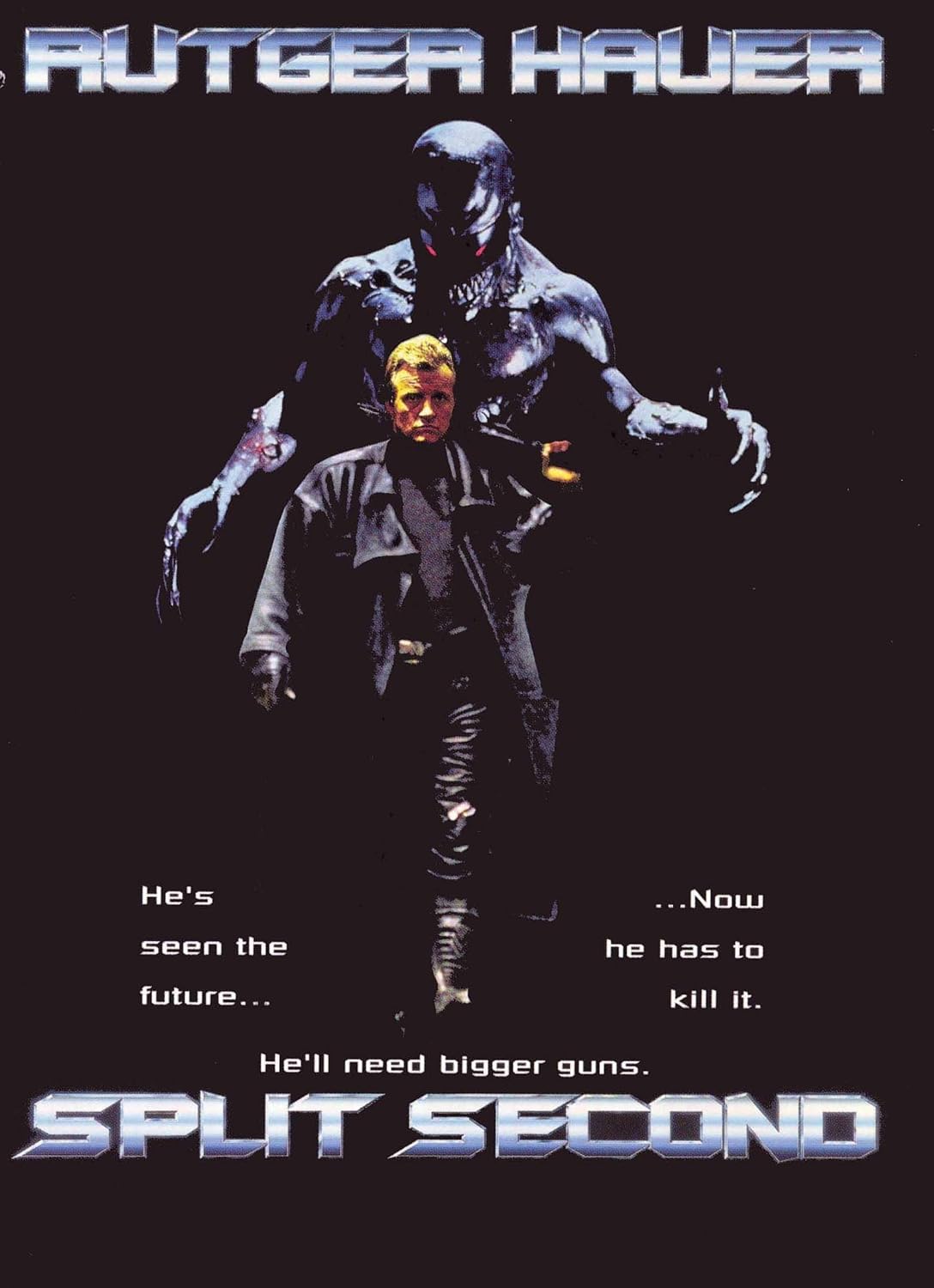 Detalle de Split Second DVD Sci-Fi Thriller with Rutger Hauer and Kim Cattrall