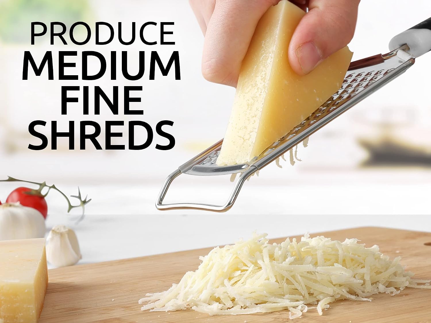 Thumbnail 6 de Zulay Kitchen Handheld Grater Stainless Steel