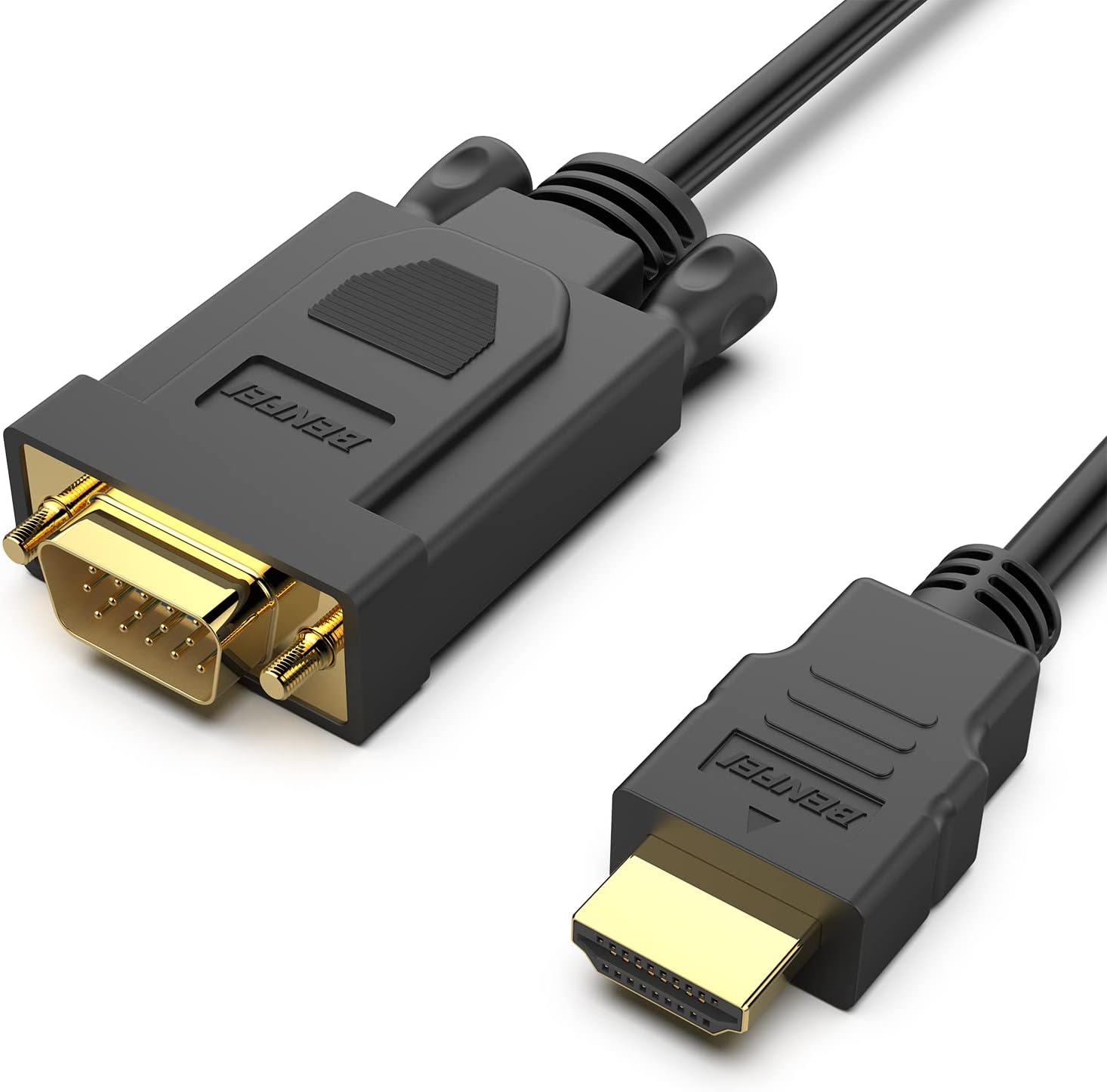 Detalle de BENFEI Cable HDMI a VGA 0.9M 1080p