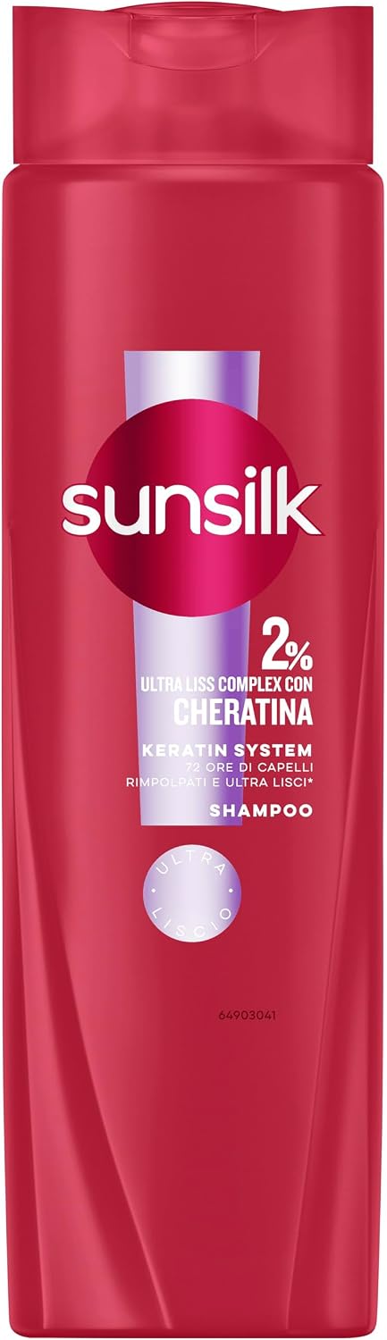 Detalle 2 de Sunsilk Luminous 100 Shampoo Illuminante 250 ml – Luminosità effetto specchio per capelli fini