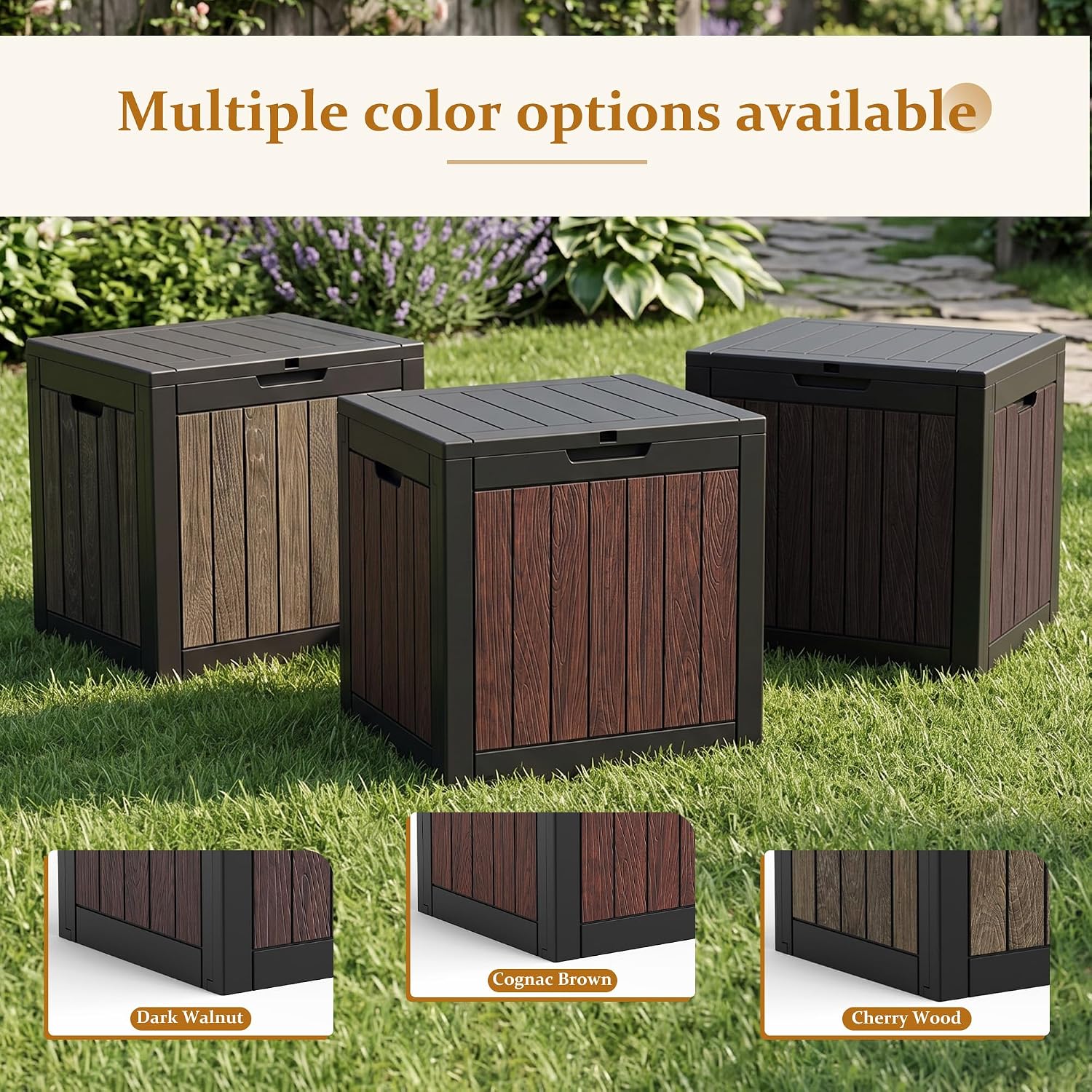 Detalle de EFU Outdoor Storage Box, 55 Gallon