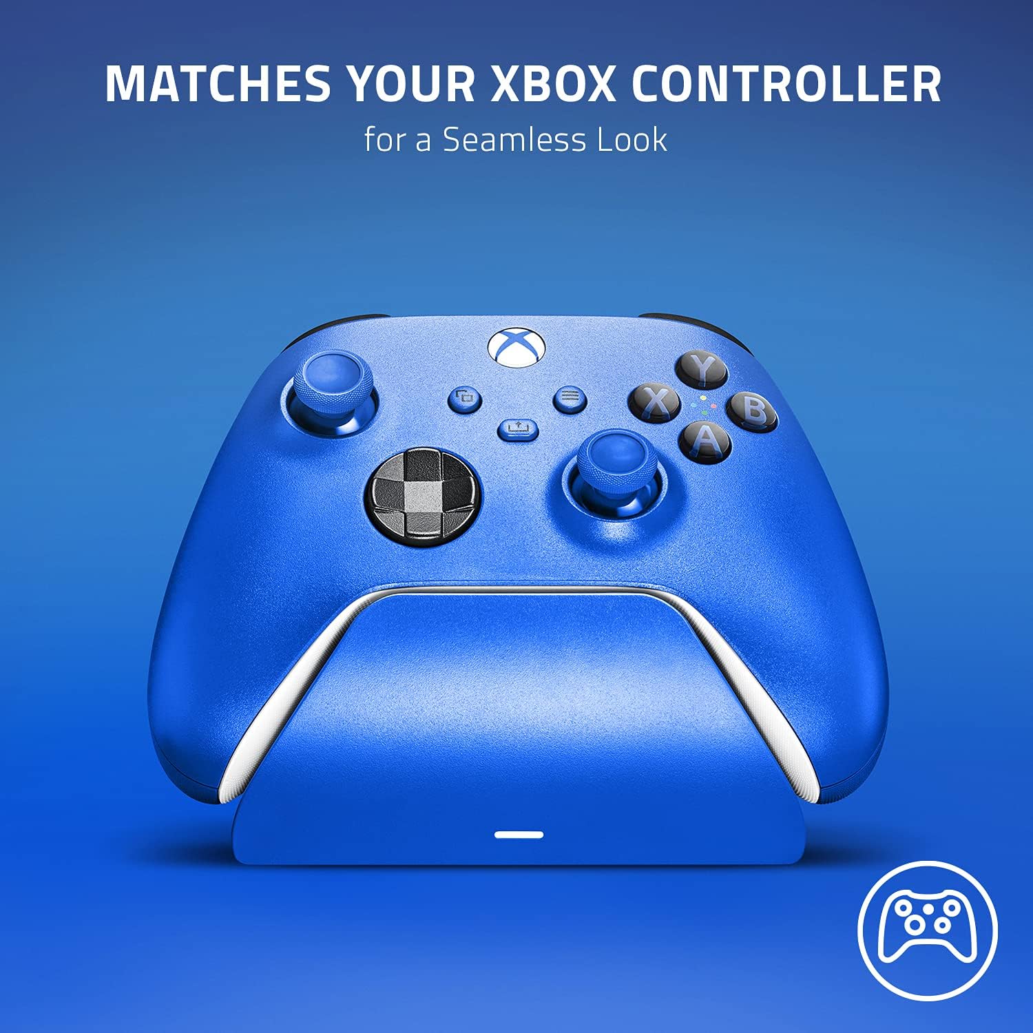 Detalle de Razer Universal Quick Charging Stand – Yellow for Xbox Controllers
