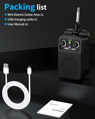 Thumbnail 7 de JOYO JA-05G Mini Amplificateur Guitare Électrique 5W – Bluetooth, 4 Effets Intégrés et Rechargeable