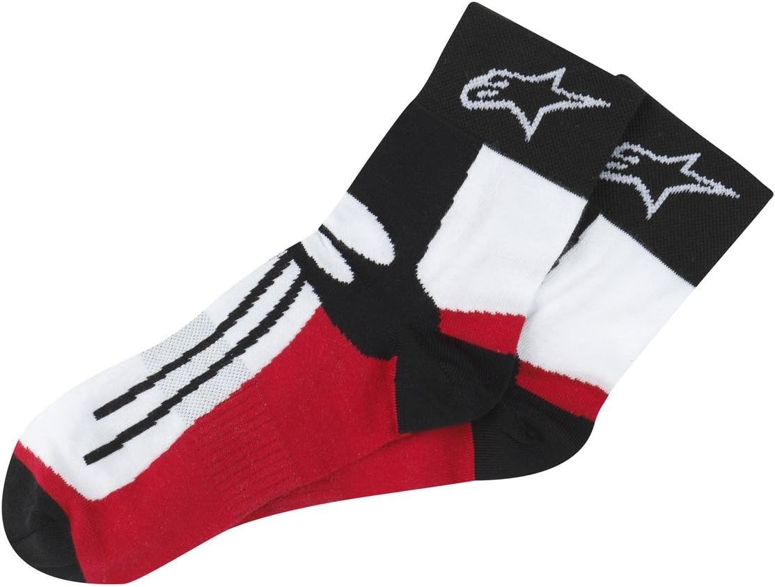 Detalle 2 de Alpinestars 1207240 skarpetki Racing Road, czarno-czerwone, S/M, dwupak