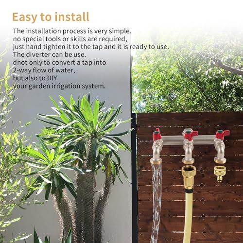 Thumbnail 4 de Tesmotor Distribuidor T 3 Vías 🧪 para Jardín y Lavadora