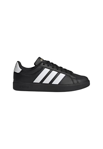 Detalle de adidas Uomo Streettalk Shoes – Core Black/Ftwr White/Matte Gold, 42 EU